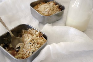 Grain Free Apple Crumble // The Luminous Kitchen