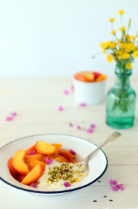 Vanilla Baked Stone Fruit ~ theluminouskitchen.com
