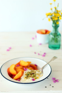 Vanilla Baked Stone Fruit ~ theluminouskitchen.com