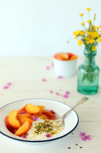 Vanilla Baked Stone Fruit ~theluminouskitchen