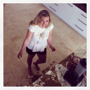 Smoothie disaster