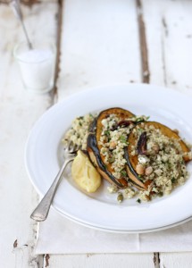 Roast pumpkin and quinoa salad ~ www.theluminouskitchen.com