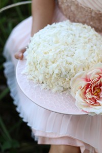Gluten Free Lemon and Coconut Cake~ www.theluminouskitchen.com