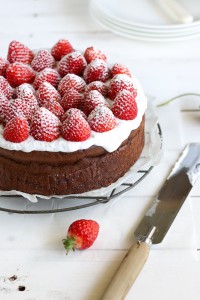 Flourless Chocolate Cake ~ The Luminous Kitchen