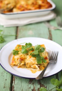 Red Thai Chicken Lasagne ~ The Luminous Kitchen