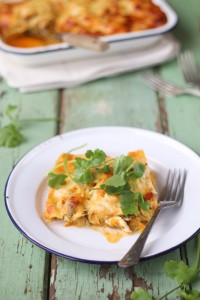 Red Thai Chicken Lasagne ~ The Luminous Kitchen