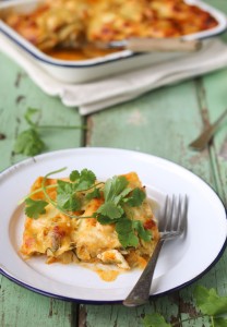Red Thai Chicken Lasagne ~ The Luminous Kitchen