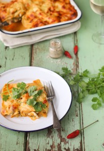 Red Thai Chicken Lasagne ~ The Luminous Kitchen
