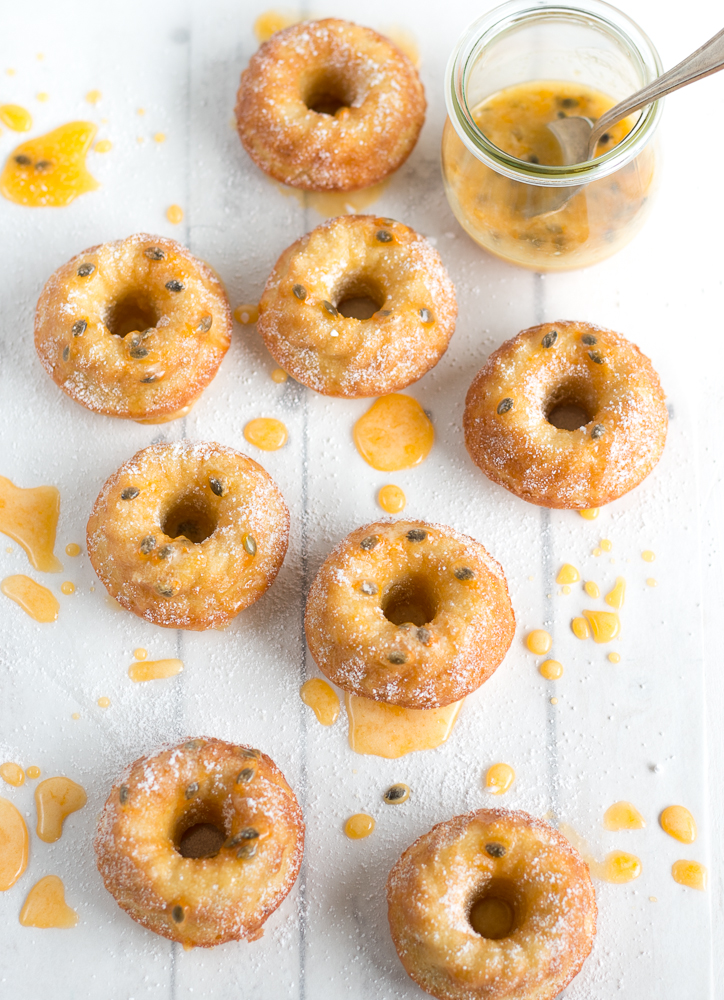 Yogurt Passion Fruit Bundt Cake with Passion Fruit Icing