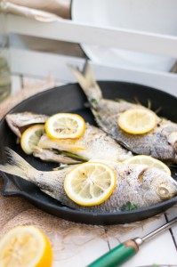 Thyme and Lemon Baked Bream ~ The Luminous Kitchen