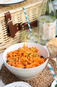 Moroccan Carrot Salad ~ The Luminous Kitchen