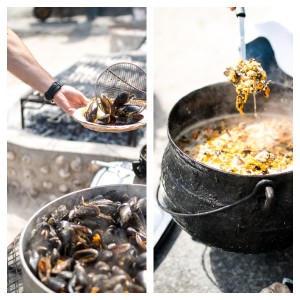 Mussels in garlic butter ~ The Luminous Kitchen