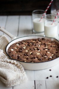 Chocolate Chip Skillet Cookie