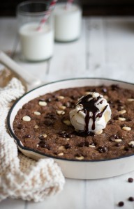 Chocolate Chip Skillet Cookie