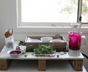 Behind the Scenes of a Food Shoot: Beetroot Soup