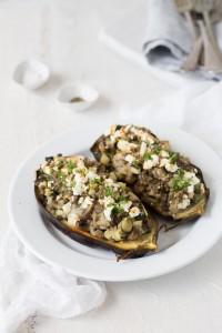 Stuffed Eggplant || The Luminous Kitchen