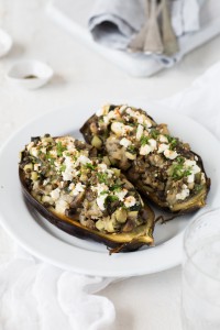Stuffed Eggplant || The Luminous Kitchen