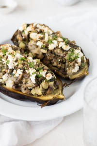Stuffed Eggplant || The Luminous Kitchen