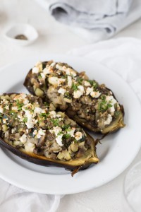 Stuffed Eggplant || The Luminous Kitchen