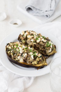 Stuffed Eggplant || The Luminous Kitchen