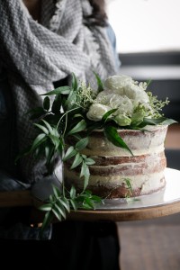 Almond and Spelt Cake with Rose Water Buttercream Icing || The Luminous Kitchen