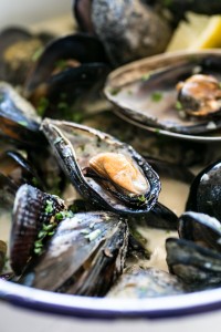 Black Atlantic Mussels in White Wine || The Luminous Kitchen