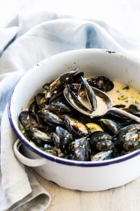 Black Atlantic Mussels in White Wine || The Luminous Kitchen