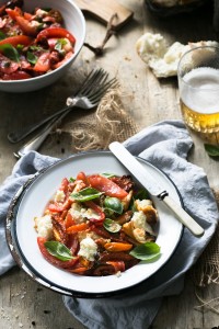 Caprese Panzanella Salad || The Luminous Kitchen