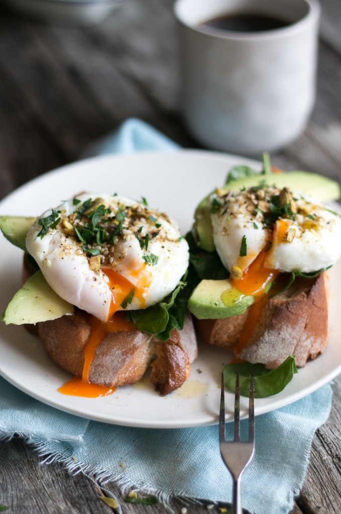 how to make prefect poached eggs to photograph